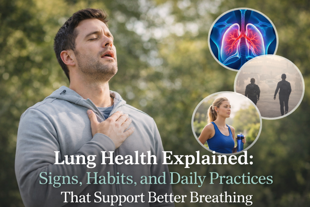 Lung Health Explained: Signs, Habits, and Daily Practices That Support Better Breathing